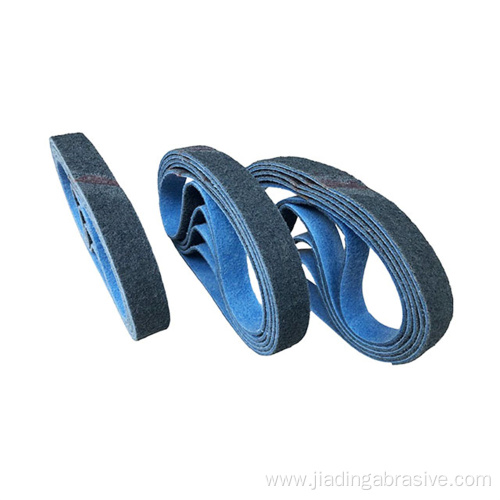 Blue non-woven abrasive tools Abrasive Sanding Belts